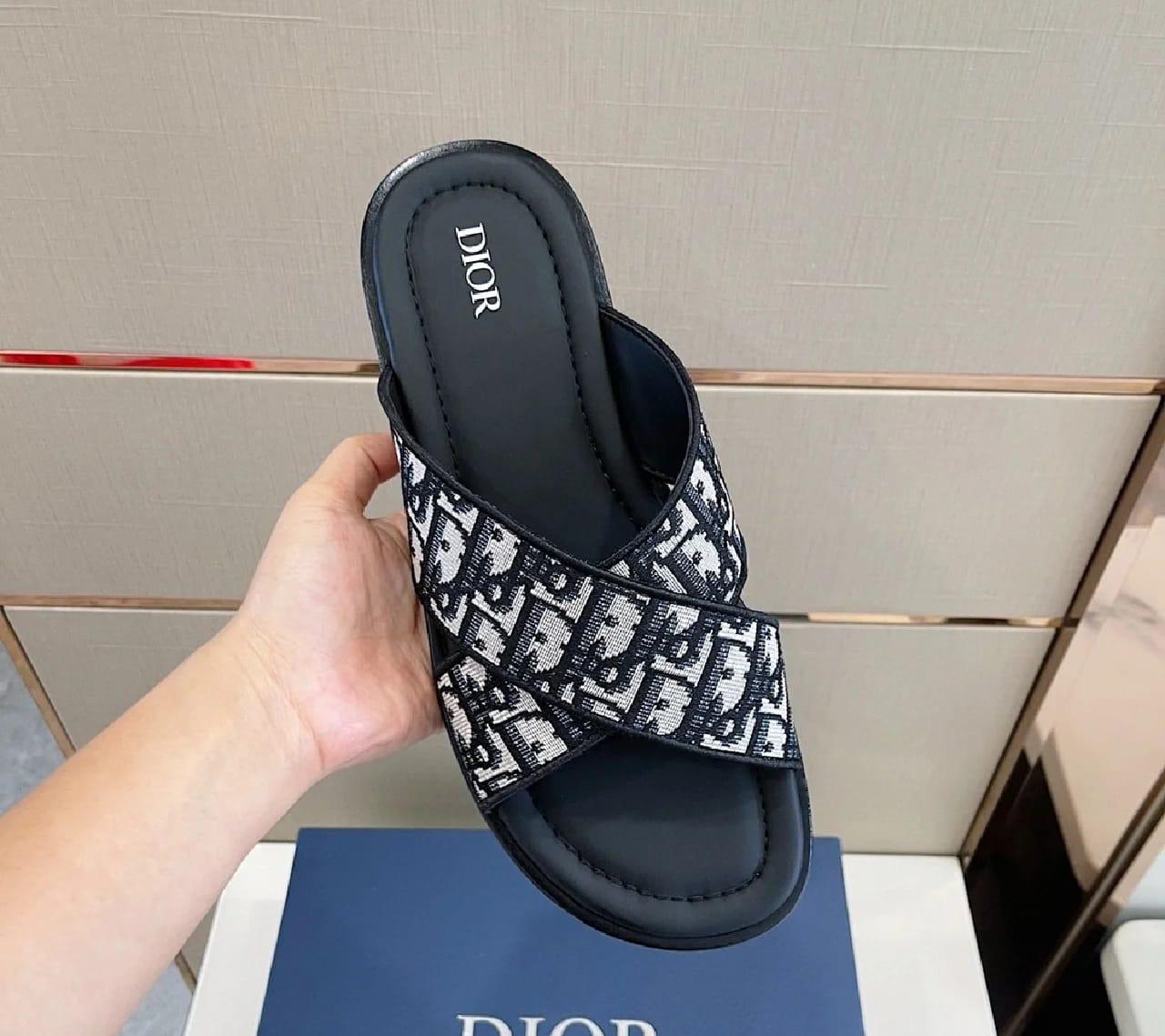 Dior man slippers